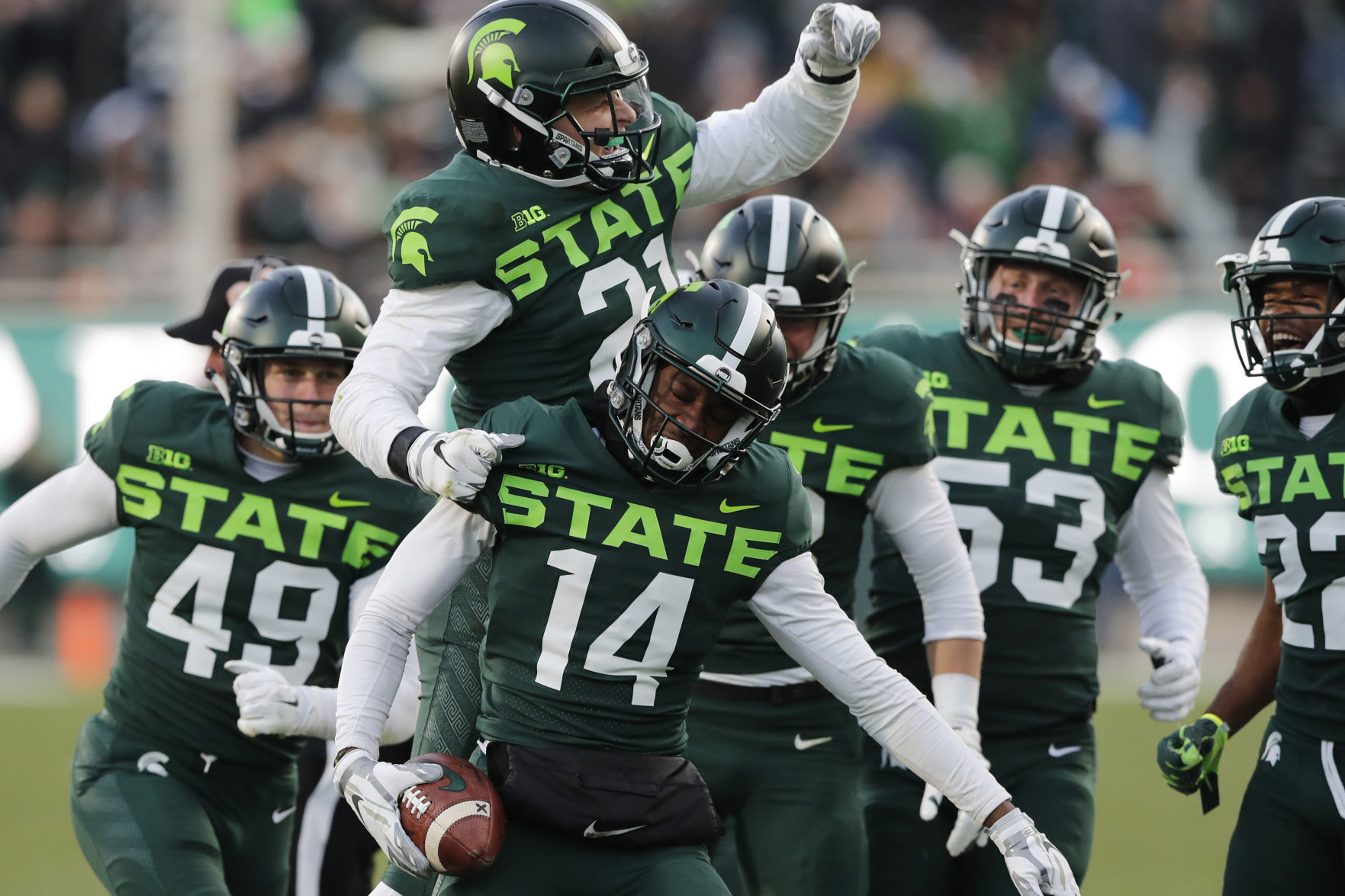 Illinois Michigan St Football